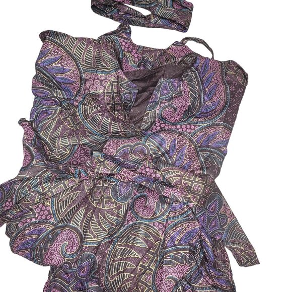 Westpoint Paisley print Women's traditional african attire Set W Headband - Picture 3 of 8